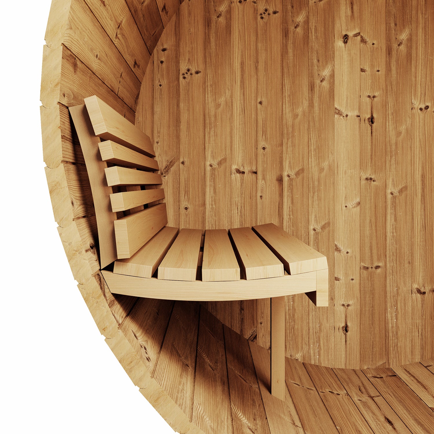 SaunaLife Model E6 Outdoor Sauna Barrel