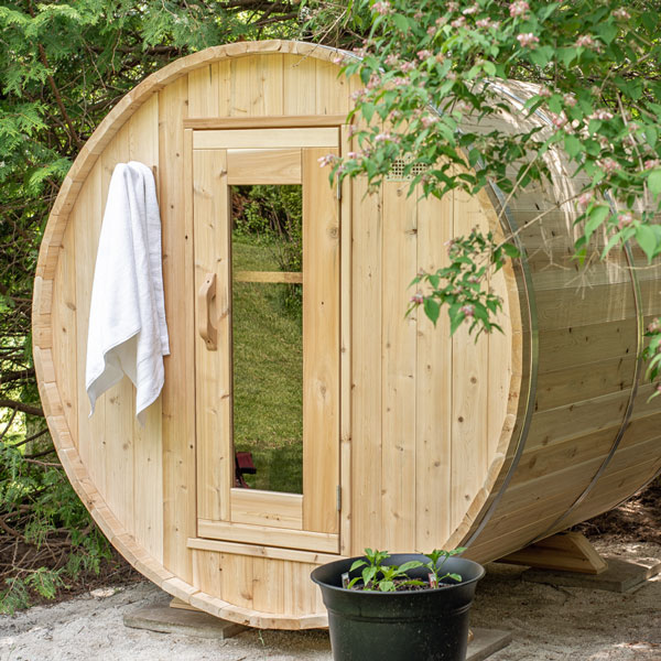 Harmony Cedar Barrel Sauna