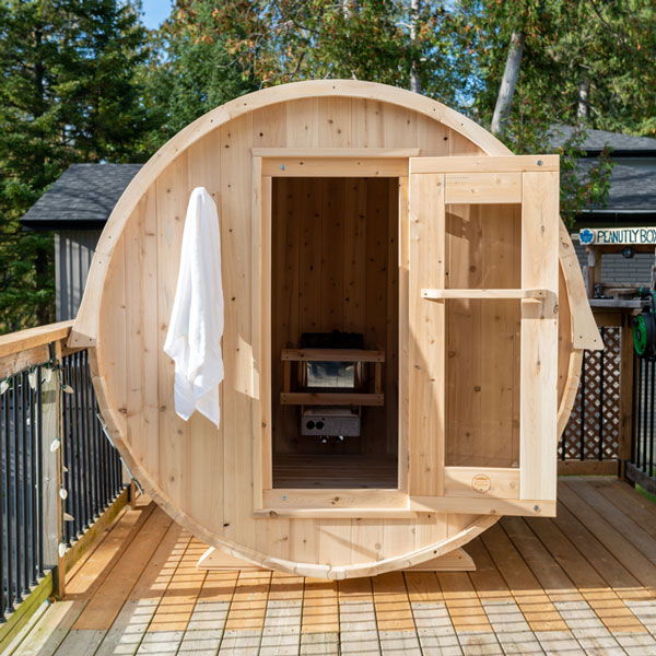 Harmony Cedar Barrel Sauna
