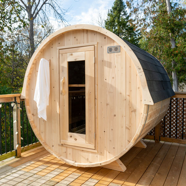 Harmony Cedar Barrel Sauna