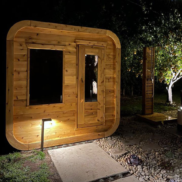 Luna Cedar Cabin Sauna