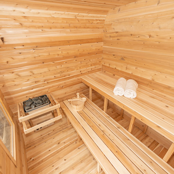 Luna Cedar Cabin Sauna