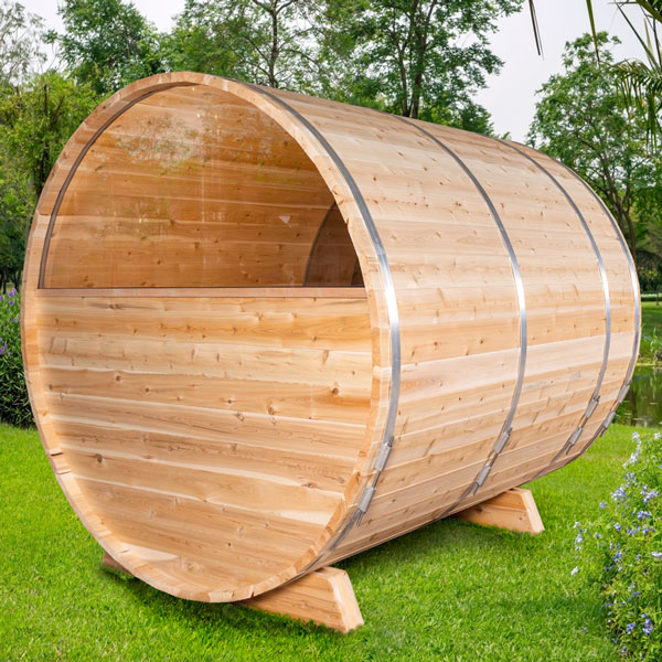 Tranquility Cedar Barrel Sauna