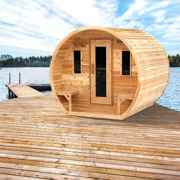 CT Elation Cedar Barrel Sauna