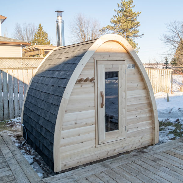 CT MiniPOD Cedar Sauna