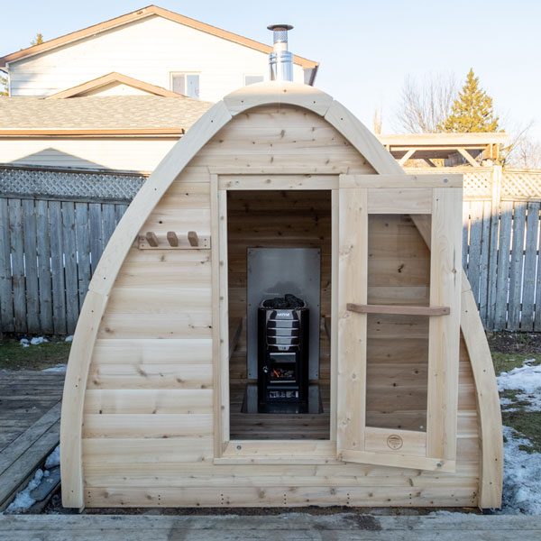CT MiniPOD Cedar Sauna