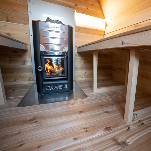 CT MiniPOD Cedar Sauna