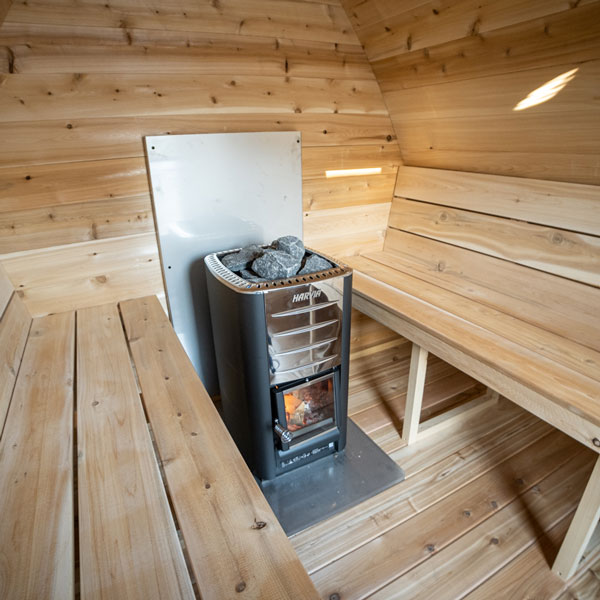 CT MiniPOD Cedar Sauna