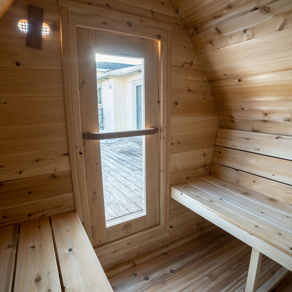 CT MiniPOD Cedar Sauna