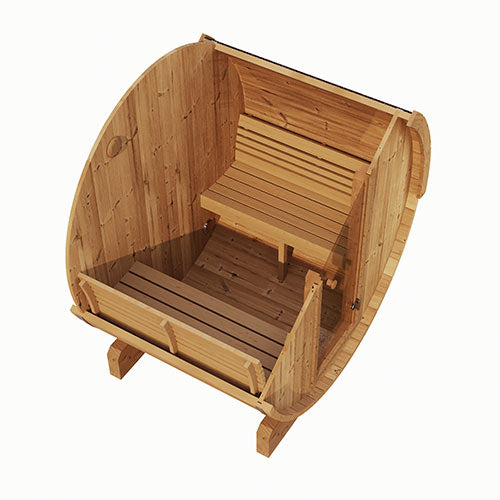 SaunaLife Model E6 Outdoor Sauna Barrel