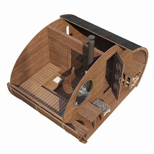 SaunaLife Model G11 Outdoor Sauna Suite