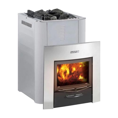 Harvia 36 Duo Wood-Burning Sauna Stove & Fireplace