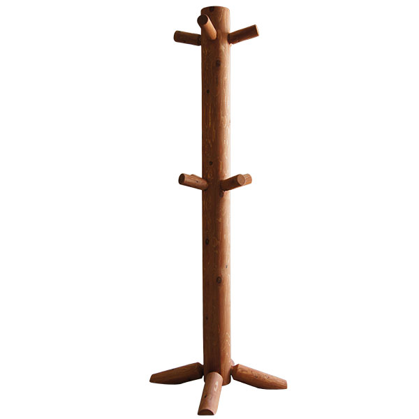 Cedar Log Robe Tree