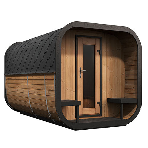SaunaLife Model CL12GCP Outdoor Sauna Suite