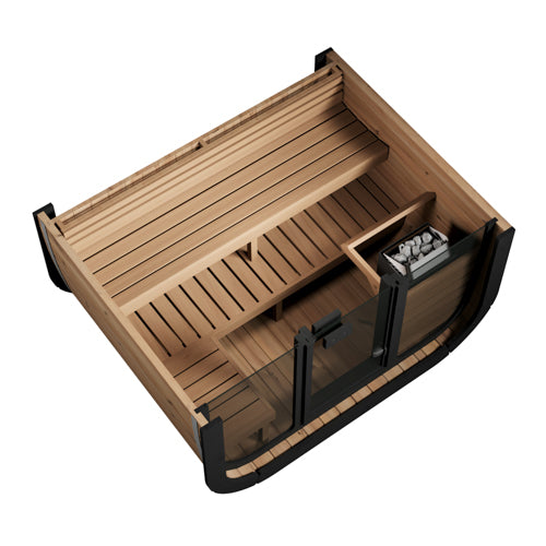 SaunaLife Model CL5G Outdoor Cube Sauna