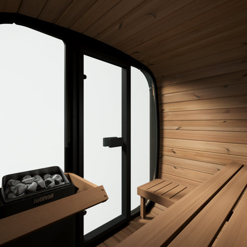 SaunaLife Model CL5G Outdoor Cube Sauna