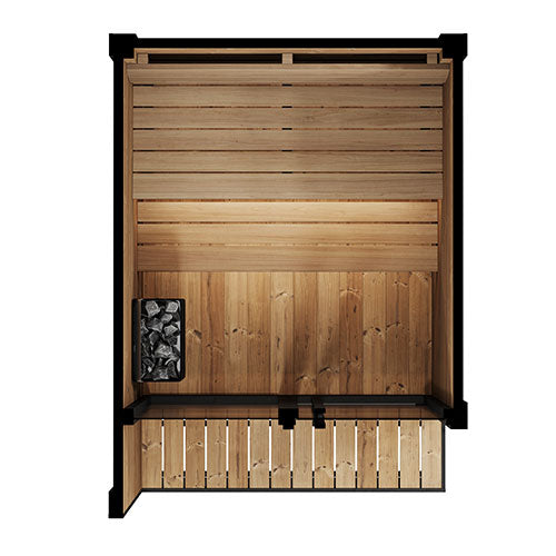 SaunaLife Model GL4 Outdoor Sauna Kit