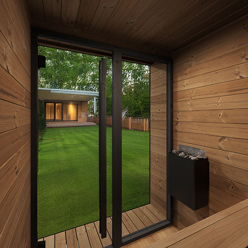 SaunaLife Model GL4 Outdoor Sauna Kit