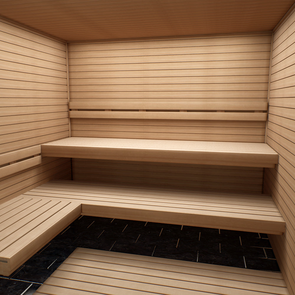 Hotass Saunas ST77-D1 DIY Sauna Kit