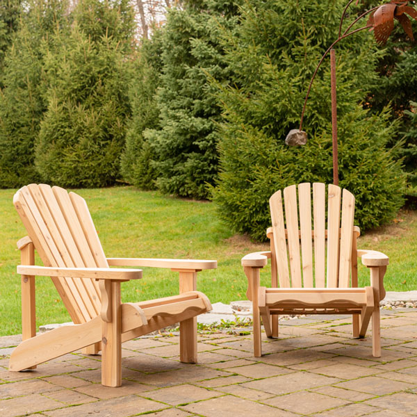 Adirondack Muskoka Chair – White Cedar
