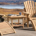 Western Red Cedar End Table