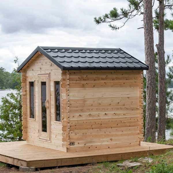 Georgian Cabin Cedar Sauna