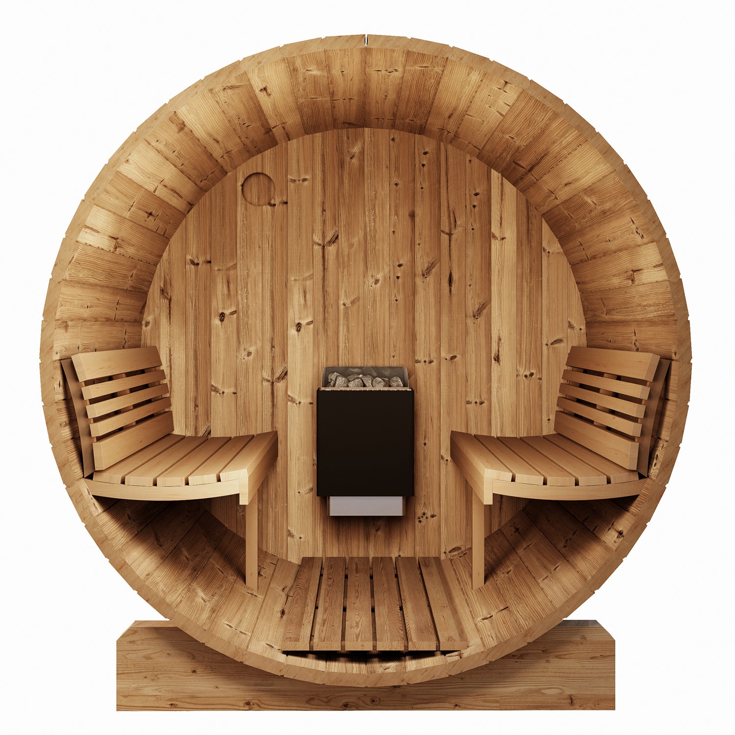 SaunaLife Model E6 Outdoor Sauna Barrel