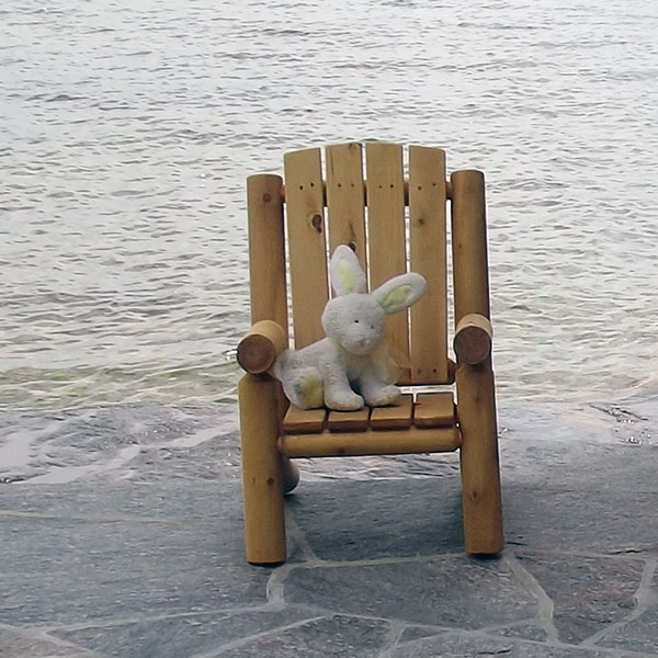 Kids Muskoka Adirondack Chair – White Cedar