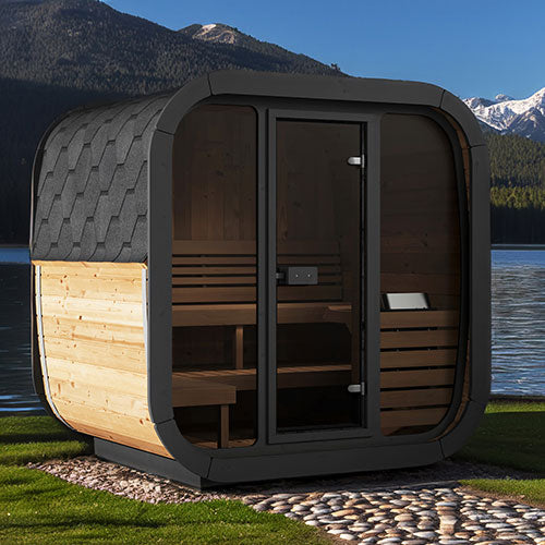 SaunaLife Model CL5G Outdoor Cube Sauna