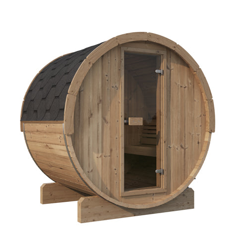 SaunaLife Model E6 Outdoor Sauna Barrel