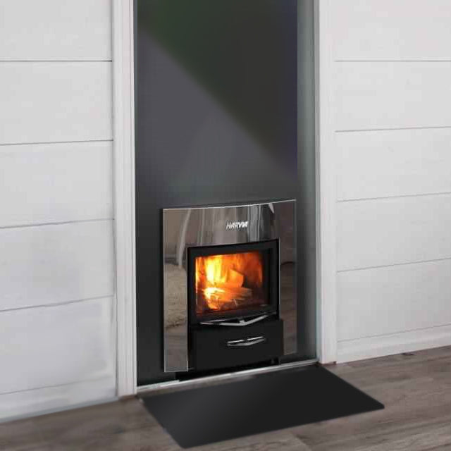 Harvia 20 Duo Wood-Burning Sauna Stove & Fireplace