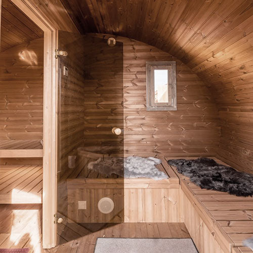 SaunaLife Model G11 Outdoor Sauna Suite